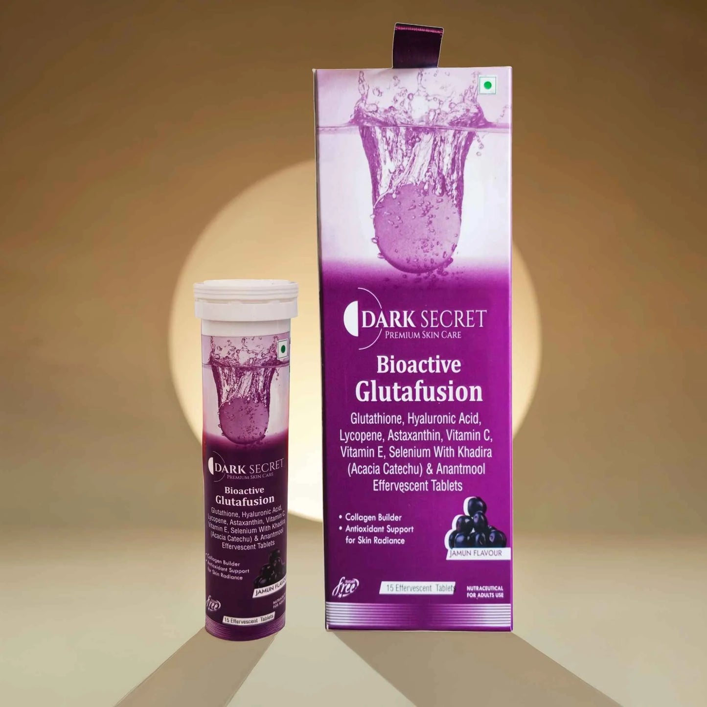Dark Secret Effervescent Tablets– Bioactive Glutafusion (Orange)