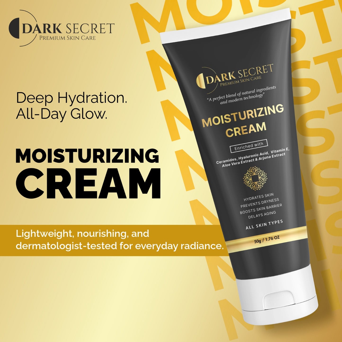 Dark Secret Moisturizing Cream