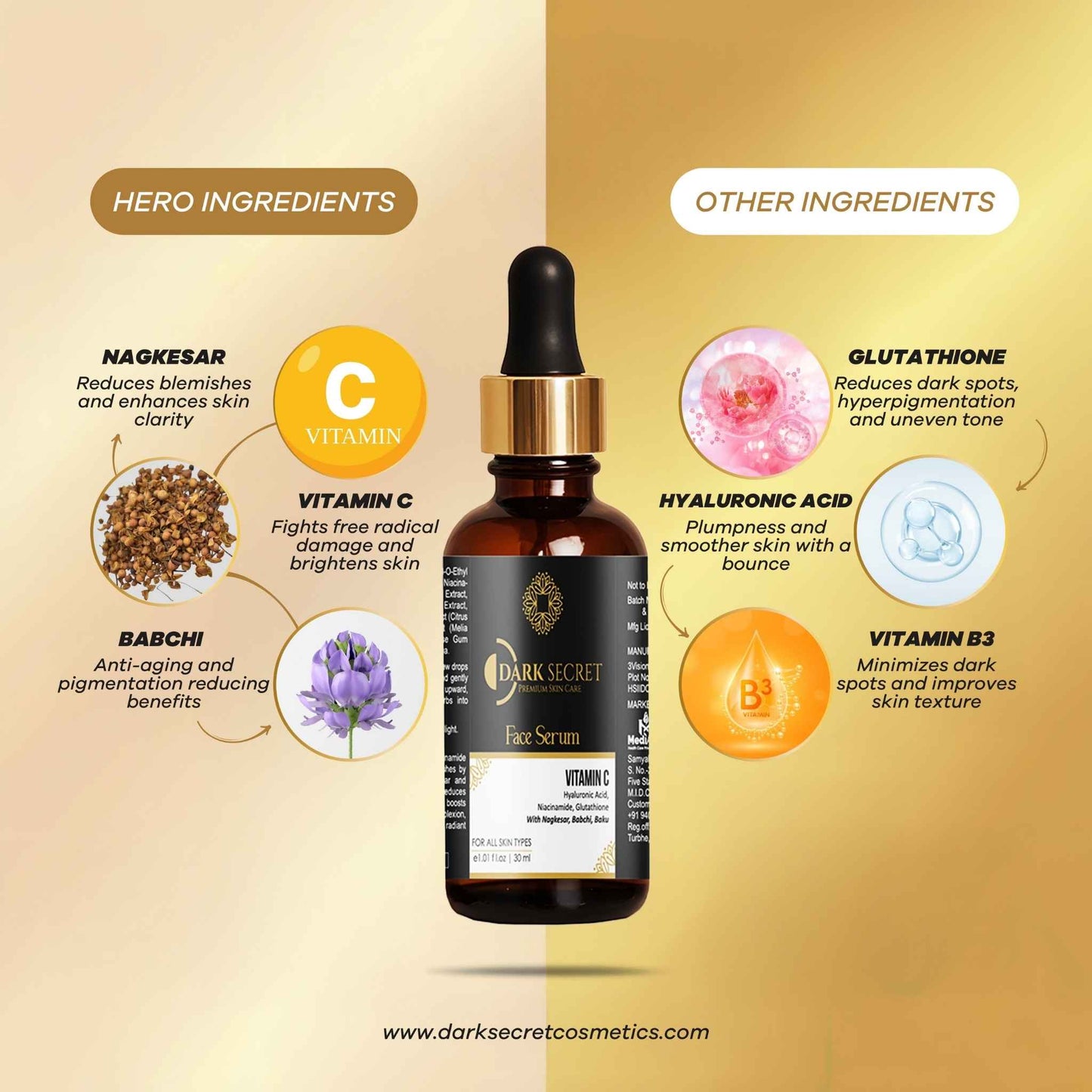 Dark Secret Face Serum