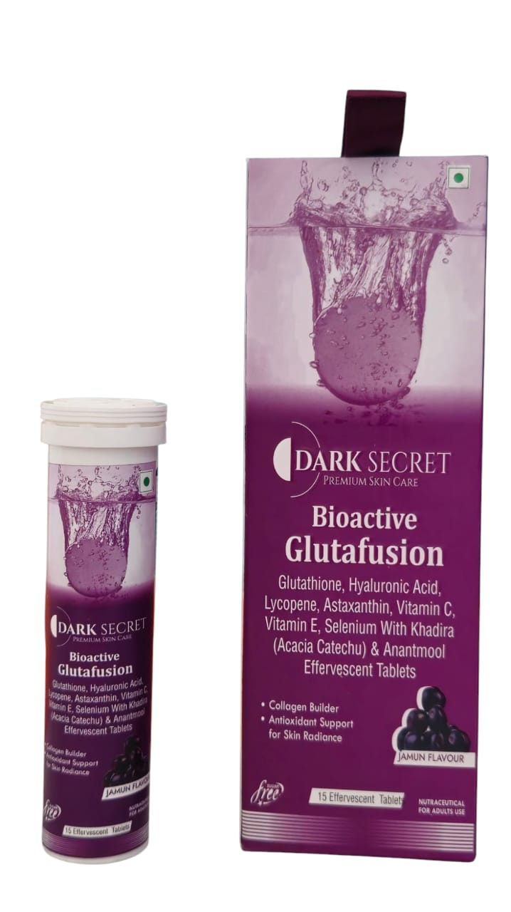 Dark Secret Effervescent Tablets– Bioactive Glutafusion