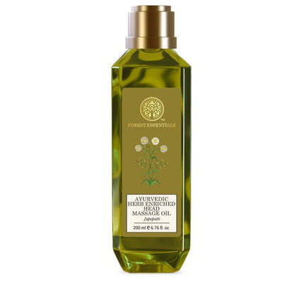 Ayurvedic Herb Enriched Head Massage Oil Japapatti