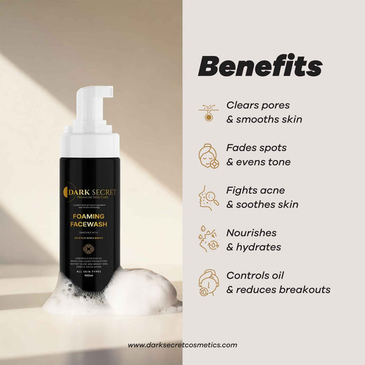 Dark Secret Foaming Face Wash