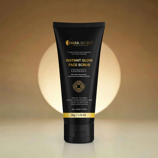 Dark Secret  Instant Glow Face Scrub