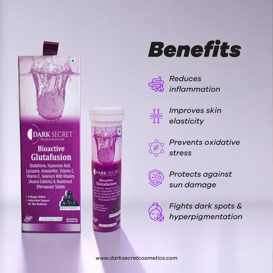Dark Secret Effervescent Tablets– Bioactive Glutafusion (Jamun)