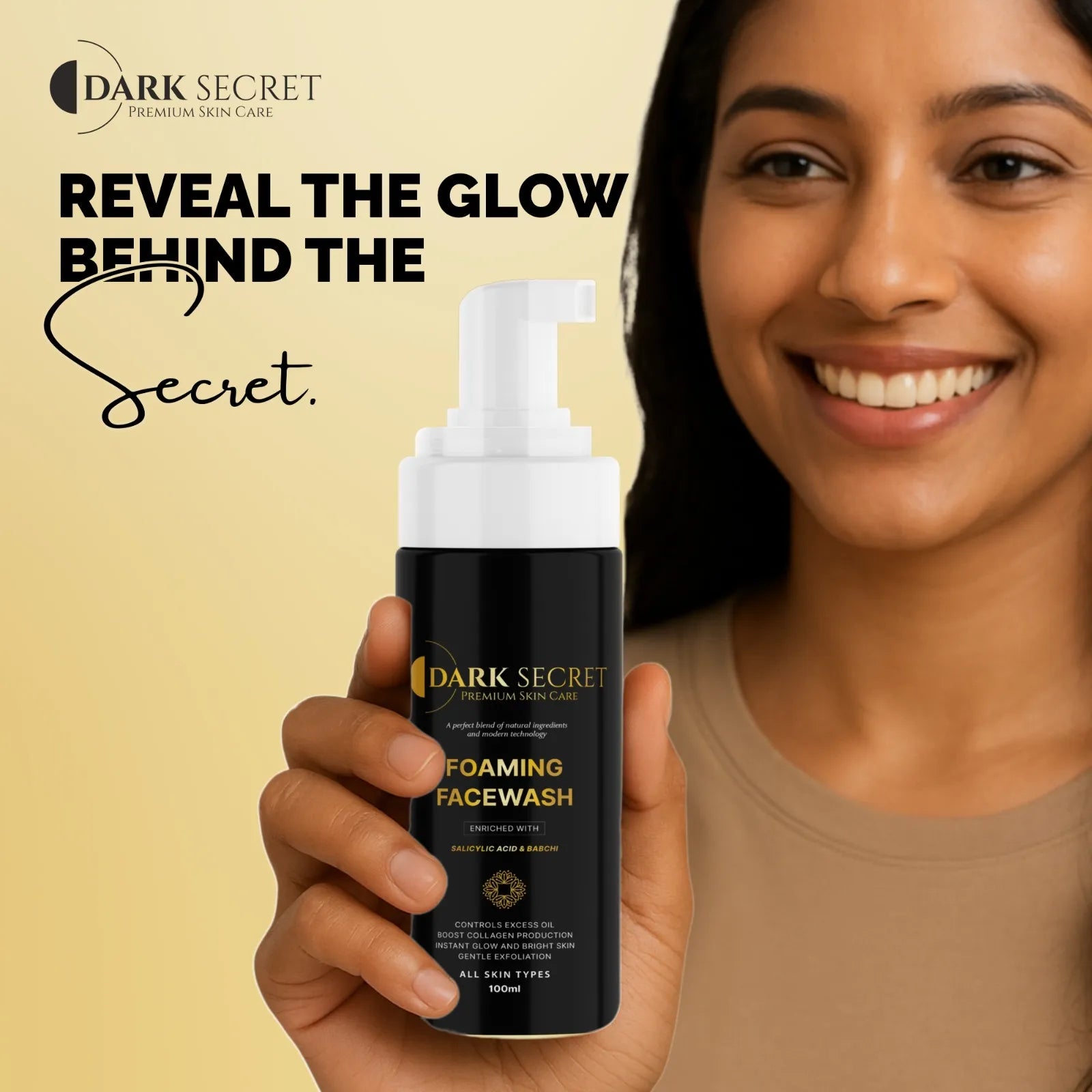 glow face wash