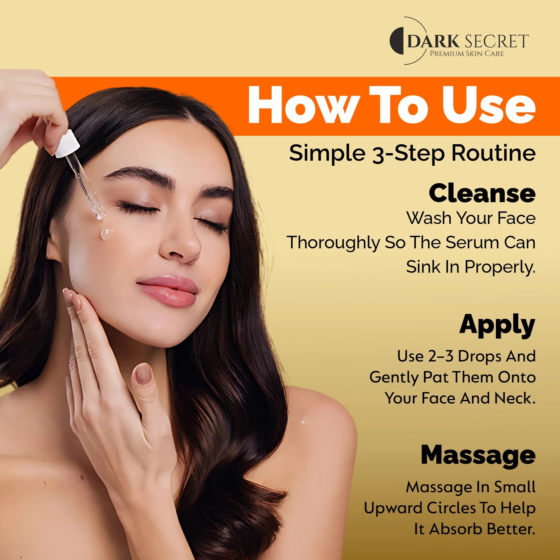 How to use Face serum