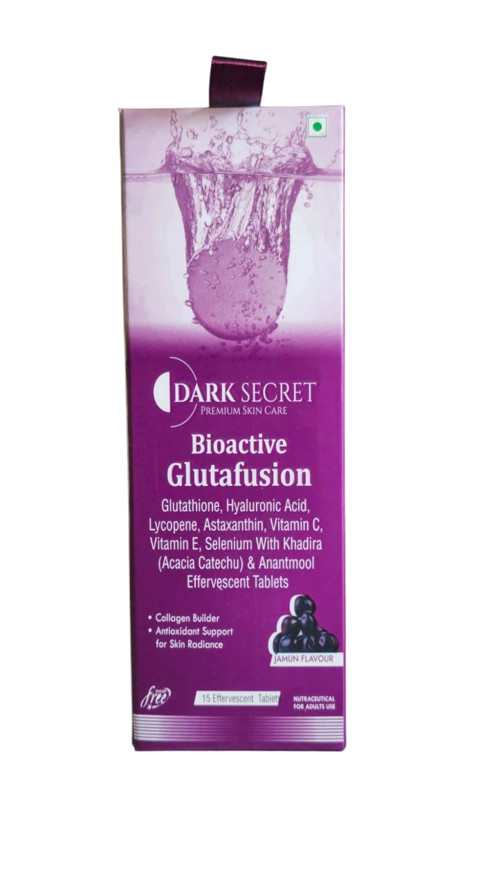 Dark Secret Effervescent Tablets– Bioactive Glutafusion